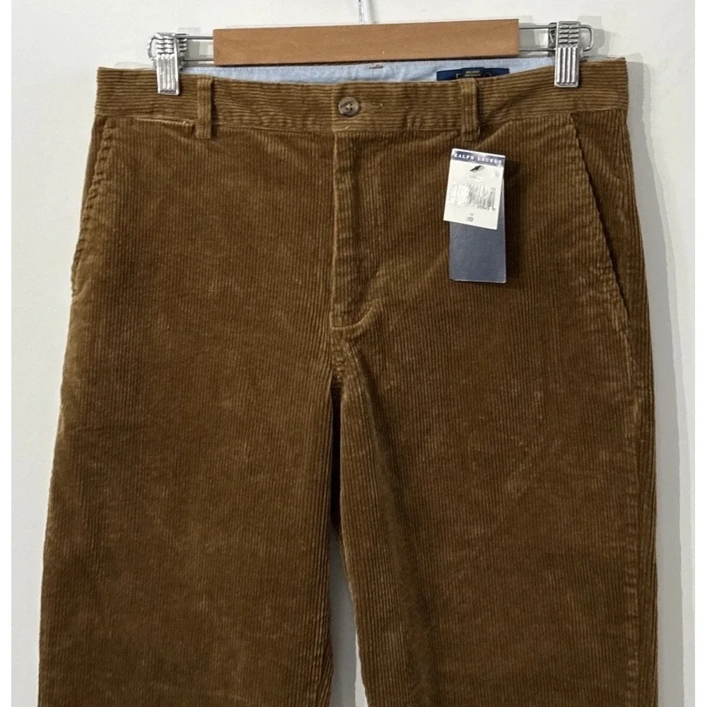 NWT Boys Polo‎ Ralph Lauren Thick Corduroy Chino Pants Size 20 New